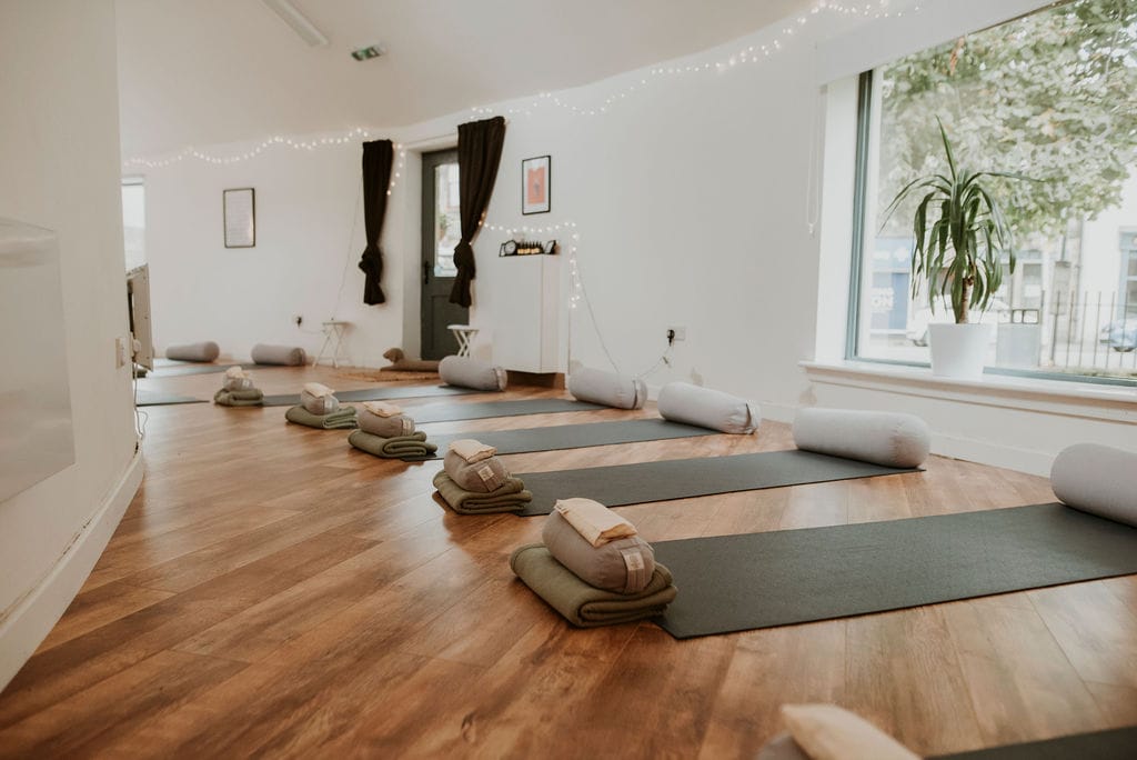 Inside Sangha Yoga Studio